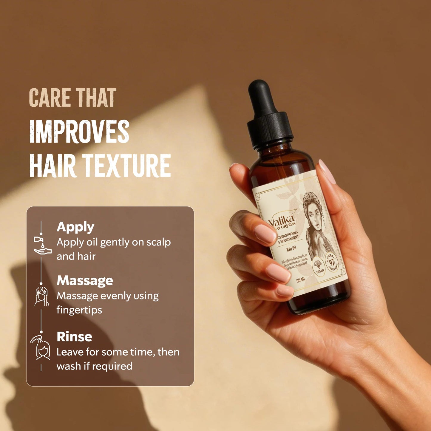 Dabur Vatika Ayurveda Hair Oil - back of pack | CC Hair and Beauty Leeds