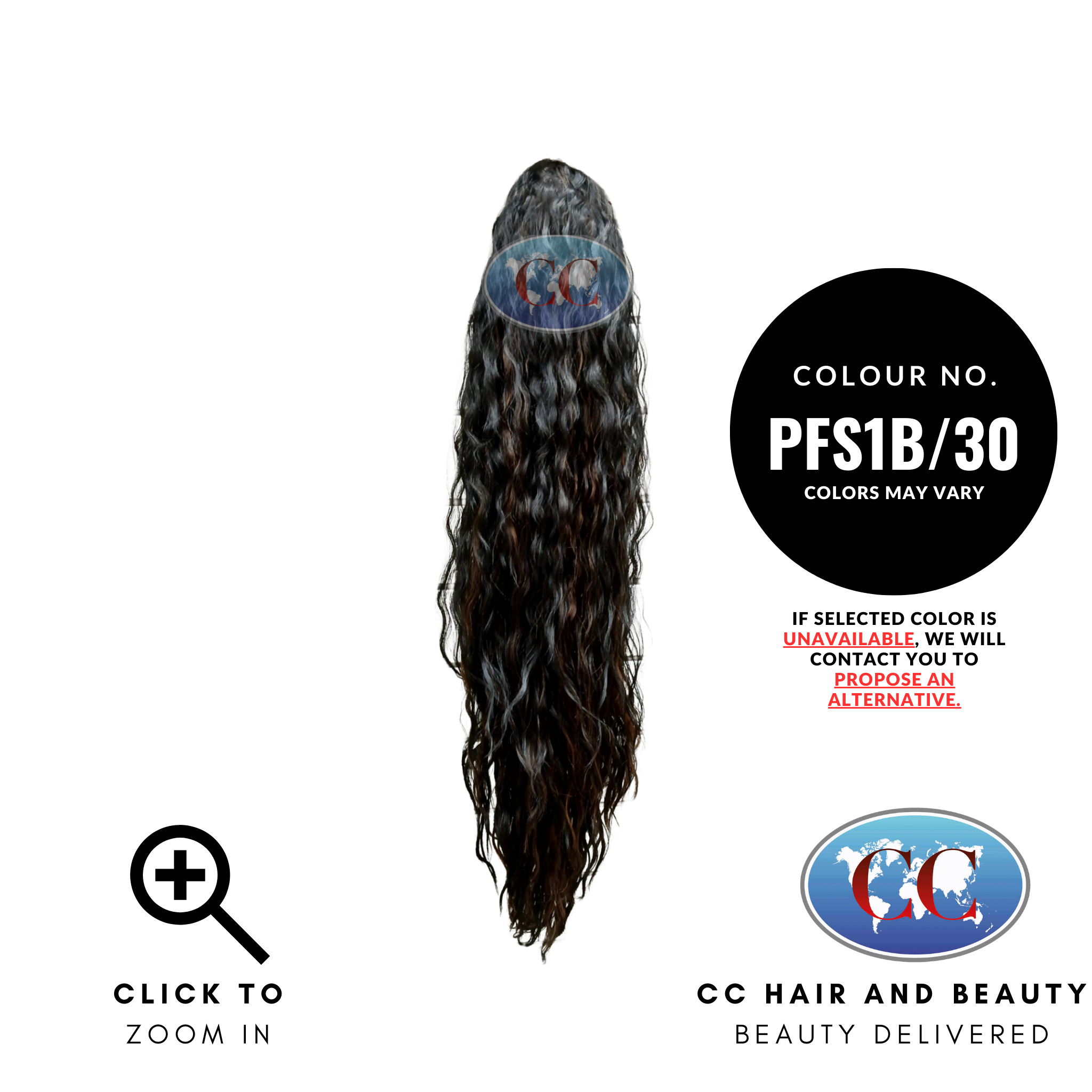 Janet Collection Ponytail -  Guava