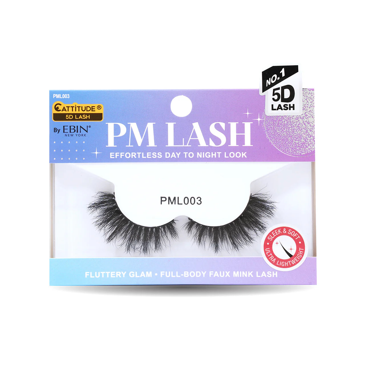 Ebin New York Cattitude 5D PM Lashes