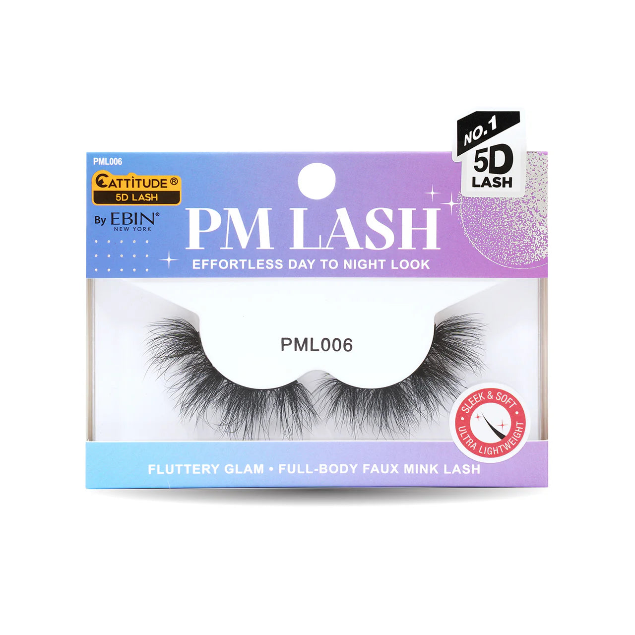 Ebin New York Cattitude 5D PM Lashes
