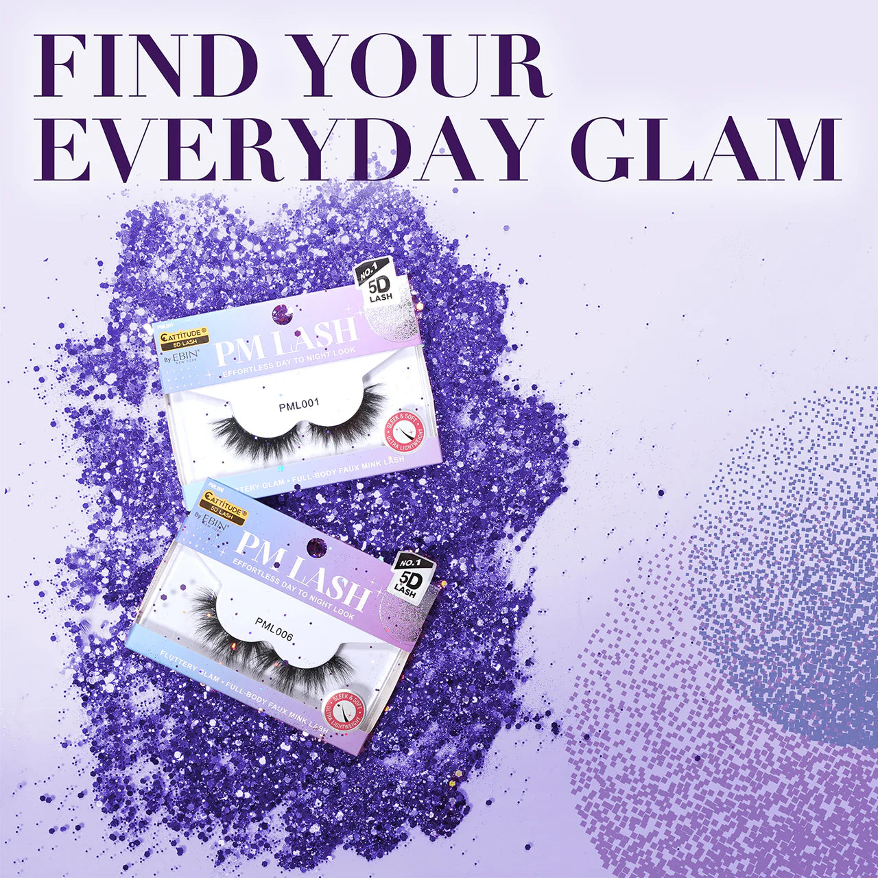 Ebin New York Cattitude 5D PM Lashes