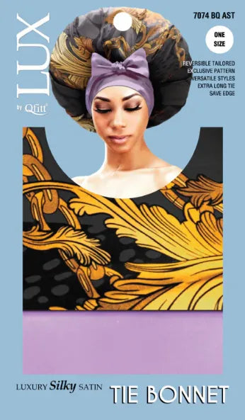 QFitt Luxury Silk Tie Bonnet