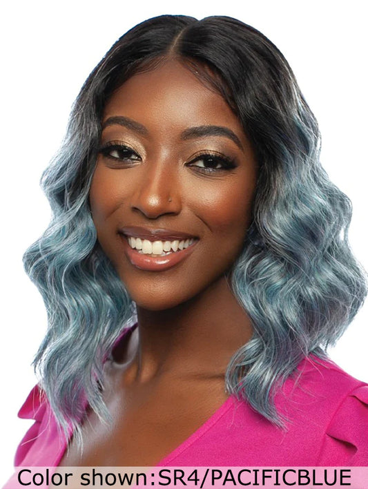 Mane Concept Red Carpet Wet Wave HD Lace Front Wig - RCHW207 Honey