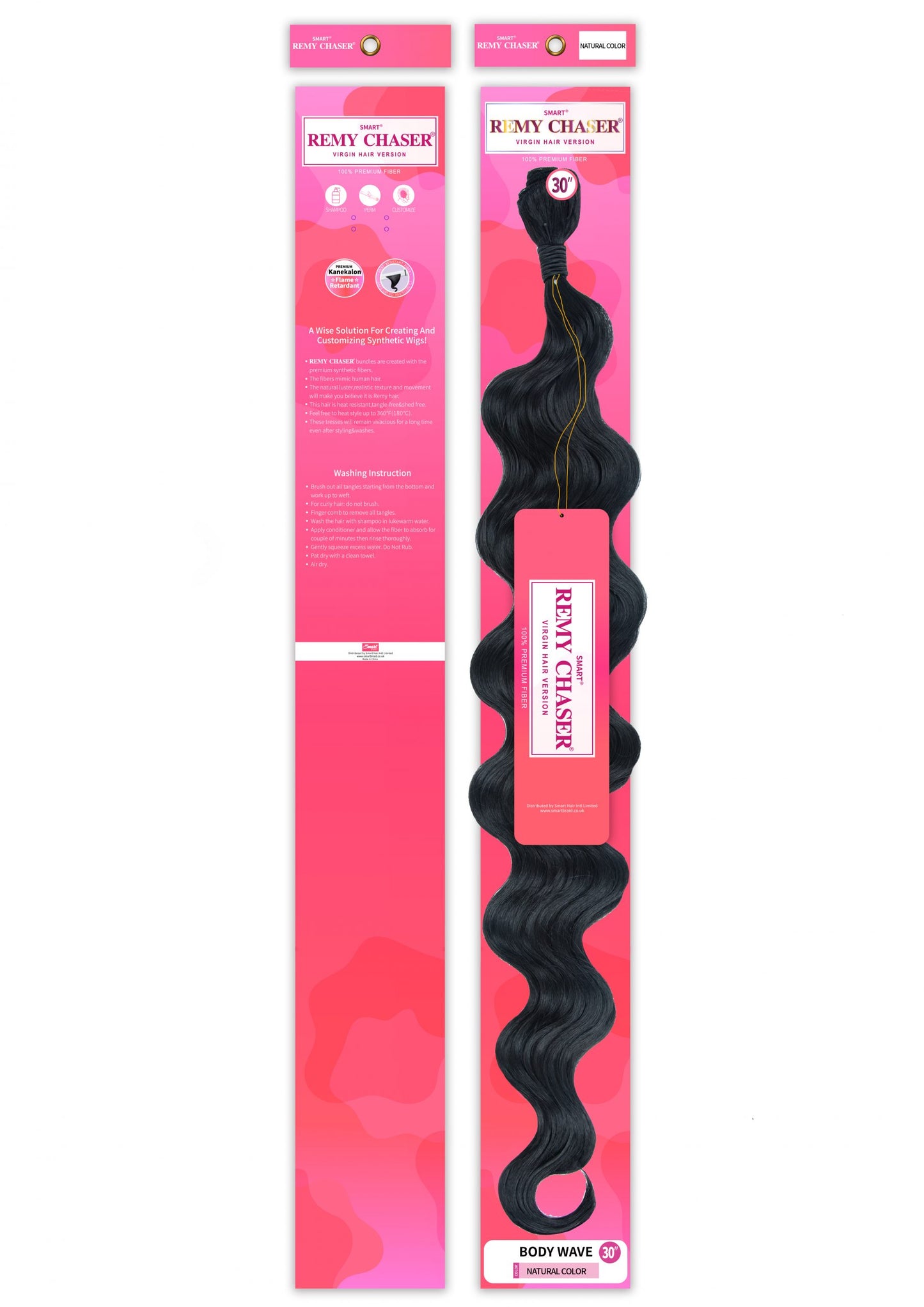 Smart Synthetic Remy Chaser Body wave 20” Premium Virgin