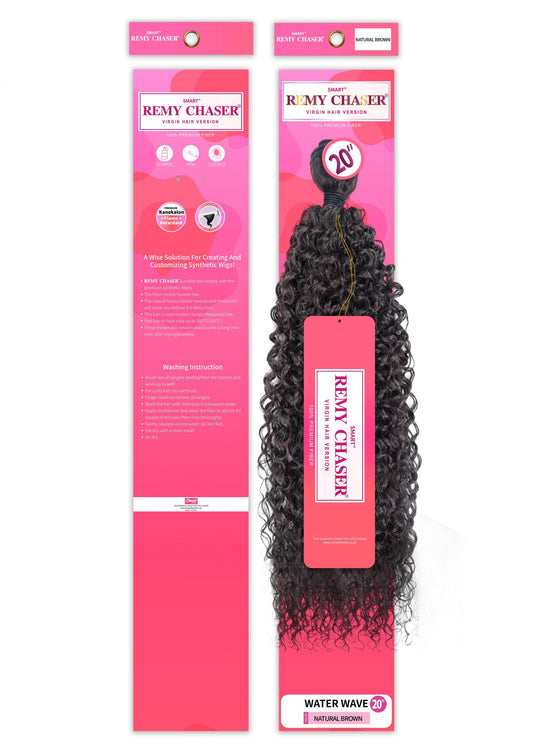 Smart Synthetic Remy Chaser Water Wave 20” Premium Virgin