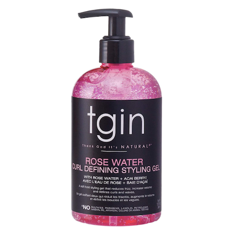 Tgin Rose Water Curl Defining Styling Gel 384ml