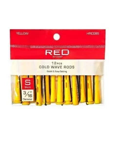 Red By Kiss Cold Wave Rods 12Pcs 3/16" Small