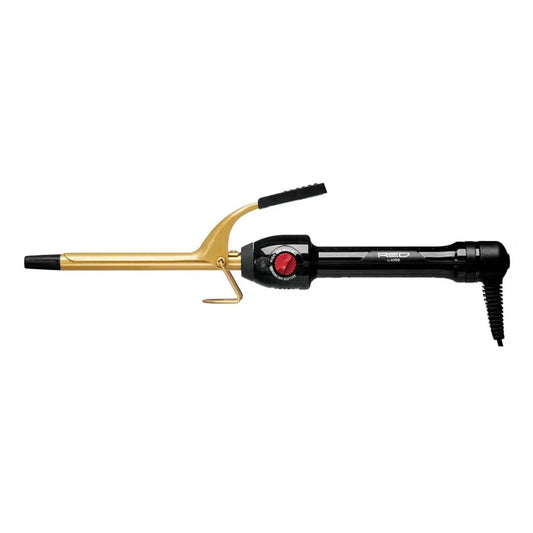 Red by Kiss 3/4" Ceramic Curling Iron CI04NG (gold/black, 3/4 inch barrel)