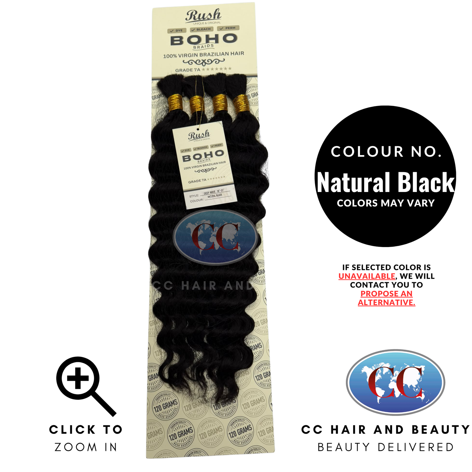 DEEP WAVE 19-21" - Natural Black 