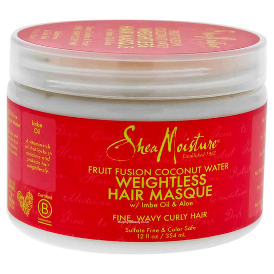 Shea Moisture Fruit Fusion Coconut Water Weightless Hair Masque (12oz)