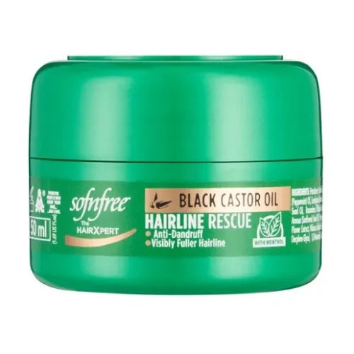 Sofnfree Black Castor Oil Hairline Rescue 50ML