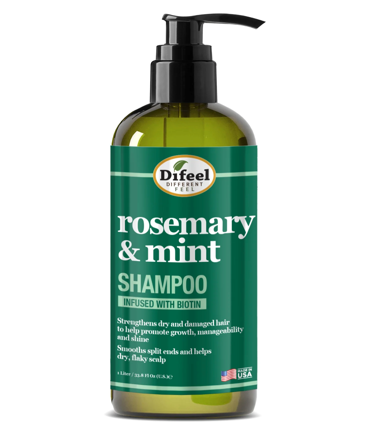 Difeel Rosemary And Mint Hair Strengthening Shampoo With Biotin