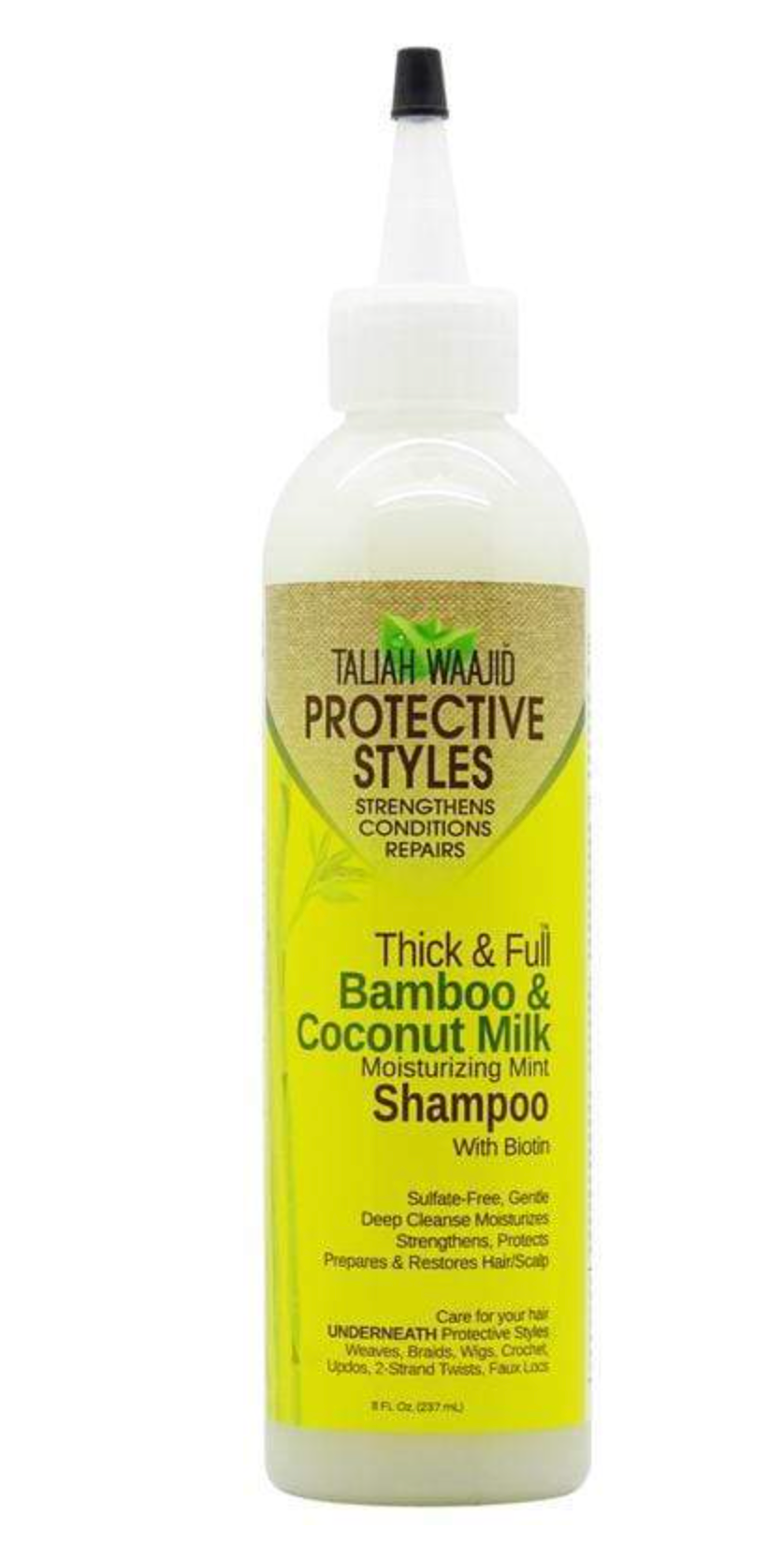 Taliah Waajid Bamboo And Coconut Milk Moisturizing Mint Shampoo