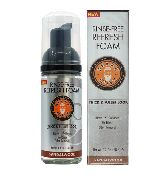 Beard Guyz Rinse Free Refresh Foam-1.7OZ