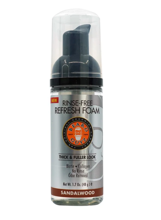 Beard Guyz Rinse Free Refresh Foam-1.7OZ