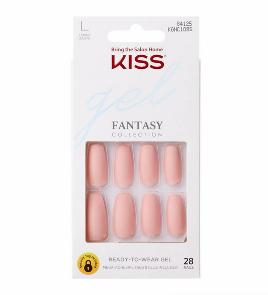 Kiss Gel Fantasy Ready-To-Wear Gel Long Nails