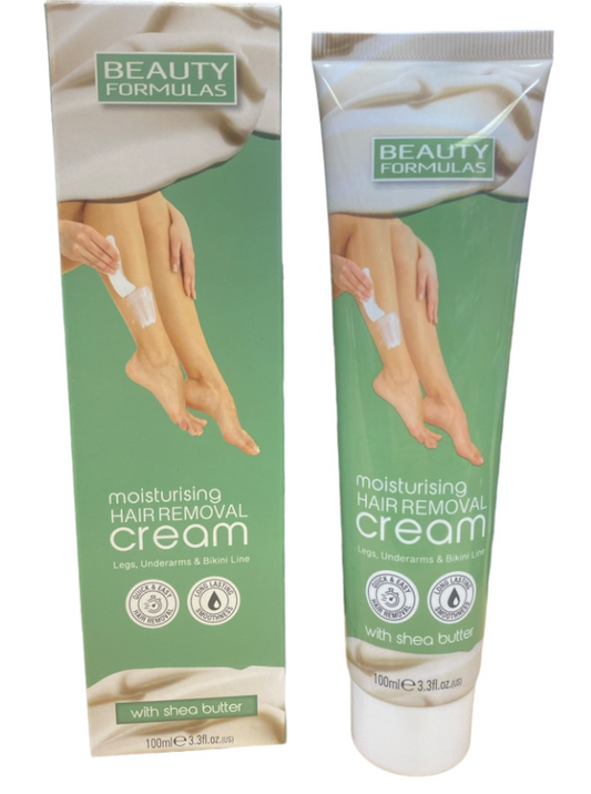 Beauty Formulas Shea Butter Moisturising Hair Removal Cream