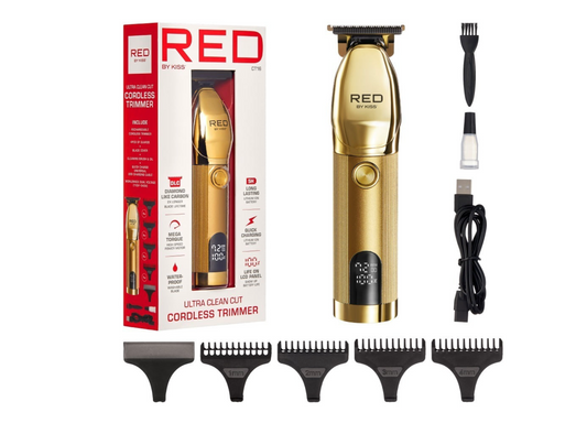 Red By Kiss Ultra Clean Cut Cordless Trimmer