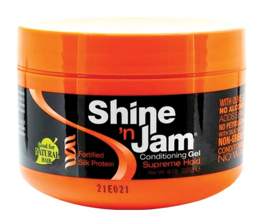 Shine N Jam Supreme Hold Conditioning Gel 8oz