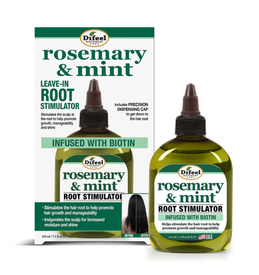 Difeel Rosemary And Mint Root Stimulator With Biotin-210ML