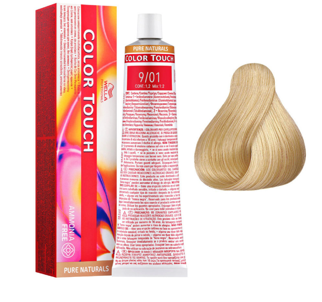 Wella Professionals Color Touch Hair colour Demi-permanent - Pure Natural 60ML