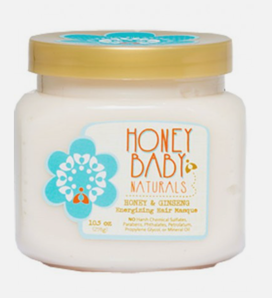 Honey Baby Naturals Honey And Ginseng Energizing Hair Masque