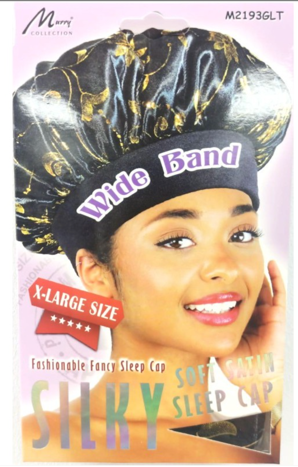Murry Collection Wide Band Silky Cap - M2193GLT