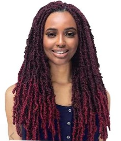 Cherish Butterfly Locs Crochet Hair 18” 3x Value Pack