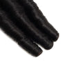 Kuknus Feather Crochet Human Hair MasterMix French Curl 18"