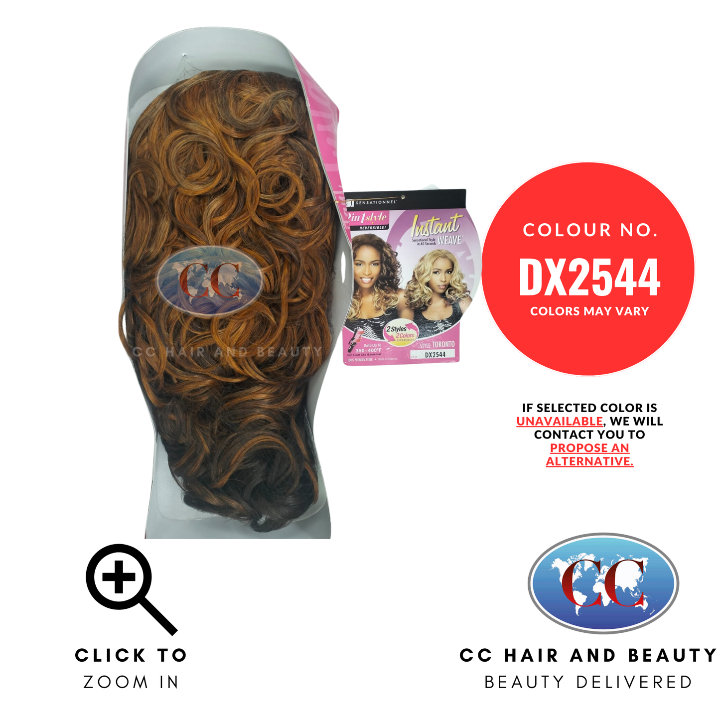 Sensationnal 2In1 Instant Weave Toronto-Colour DX2544