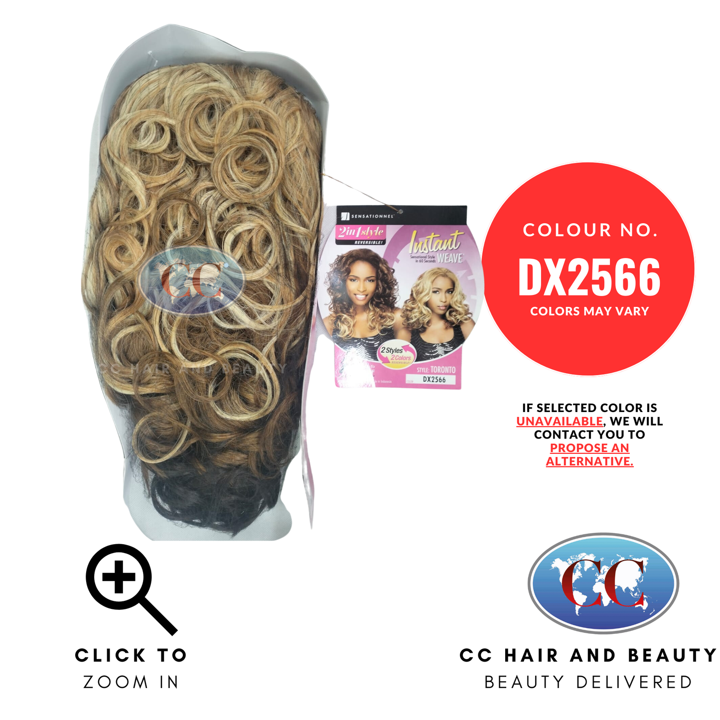 Sensationnal 2In1 Instant Weave Toronto-Colour DX2566