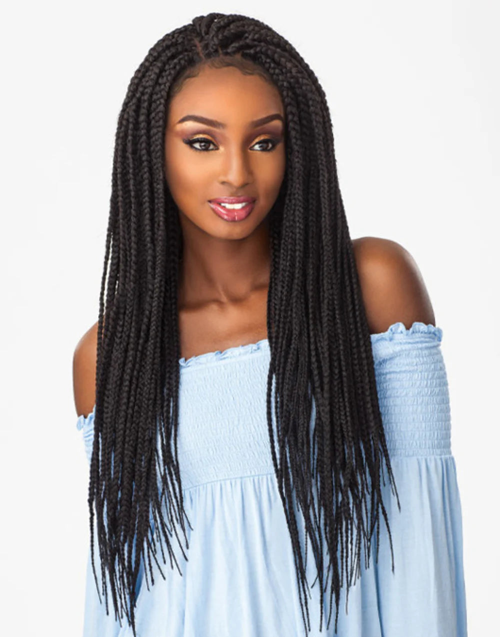 Sensationnel Cloud 9 Swiss Lace Box Braid Large Wig