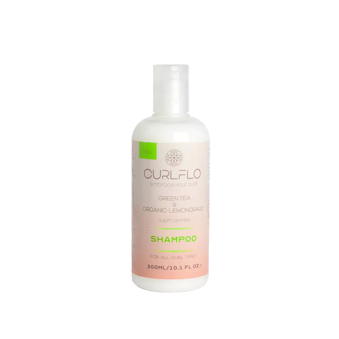 Curl Flo Green Tea & Organic Lemongrass Shampoo 10.1oz