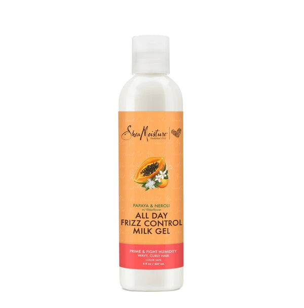 Shea Moisture Papaya & Neroli All Day Frizz Control Milk Gel 8Oz (237Ml)