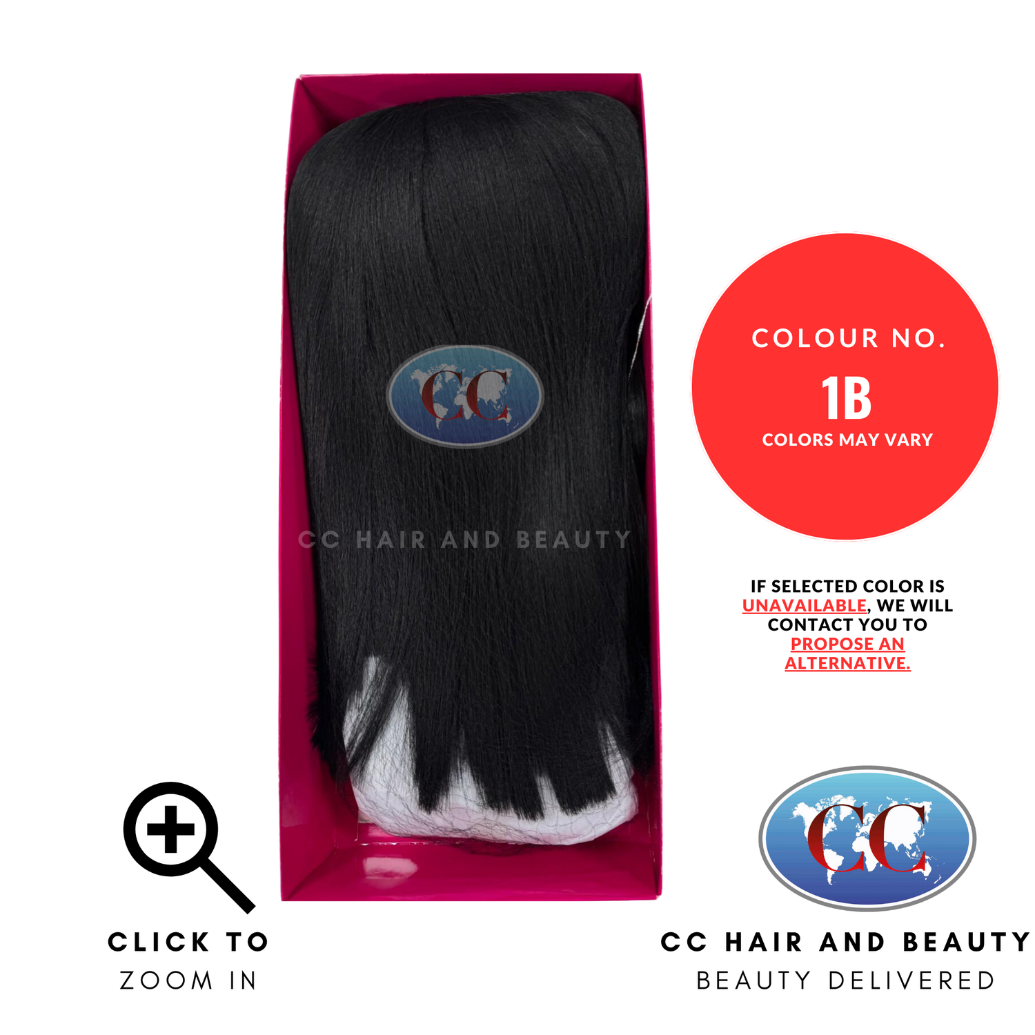 Sleek Fashion Idol Premium Wig - Tina Wig-Colour 1B