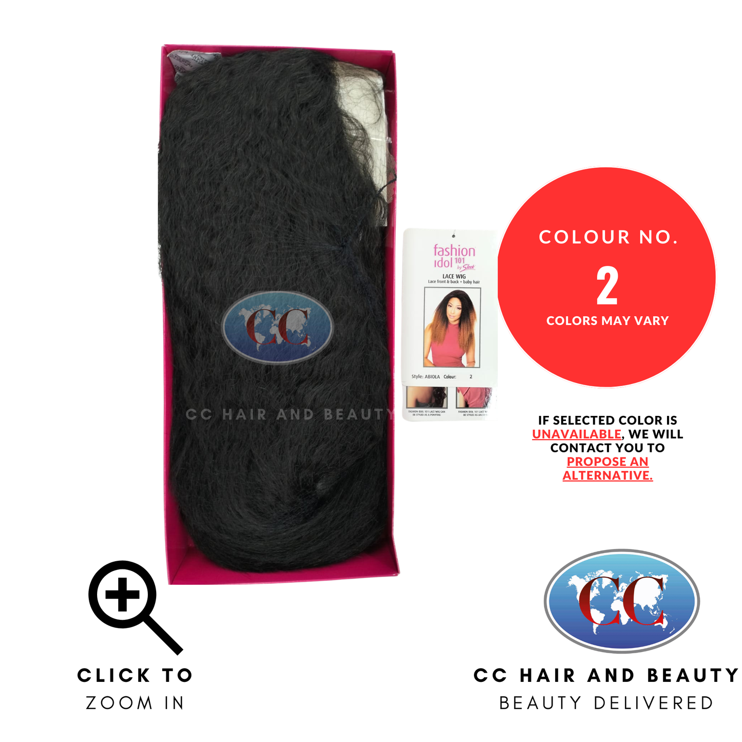 Sleek Fashion Idol Synthetic Hair Premium Wig - Abiola Wig-Colour 2