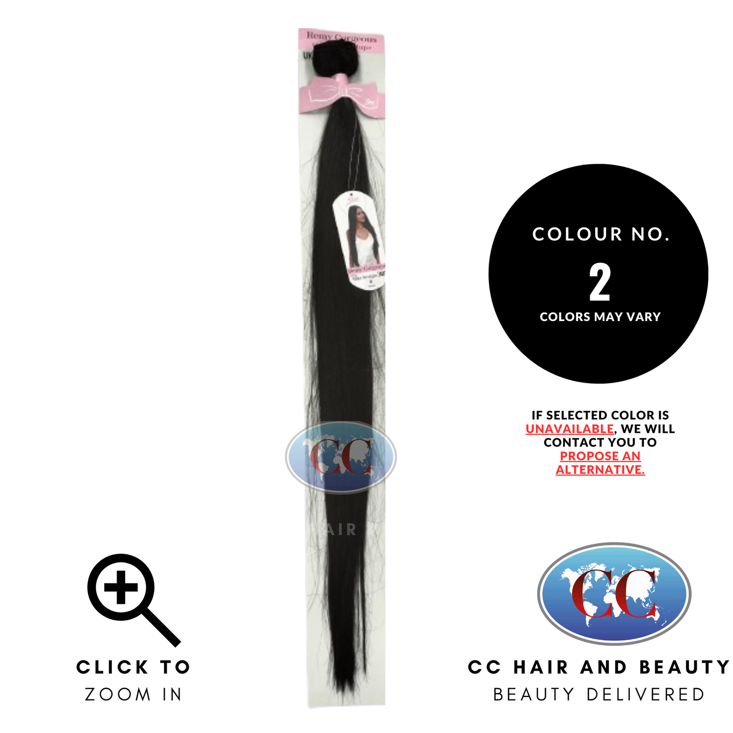 Sleek Hair Remy Gorgous Siky Straight- colour 2