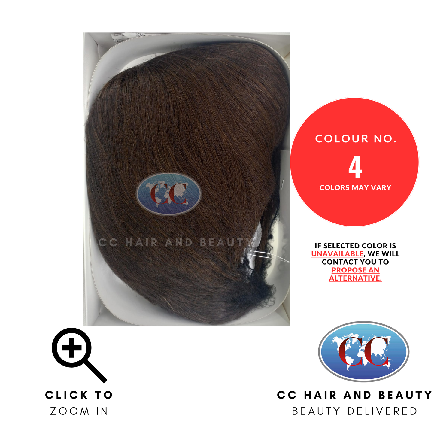 Sleek Human Hair Wig Fashion - Ella Wig-Colour 4