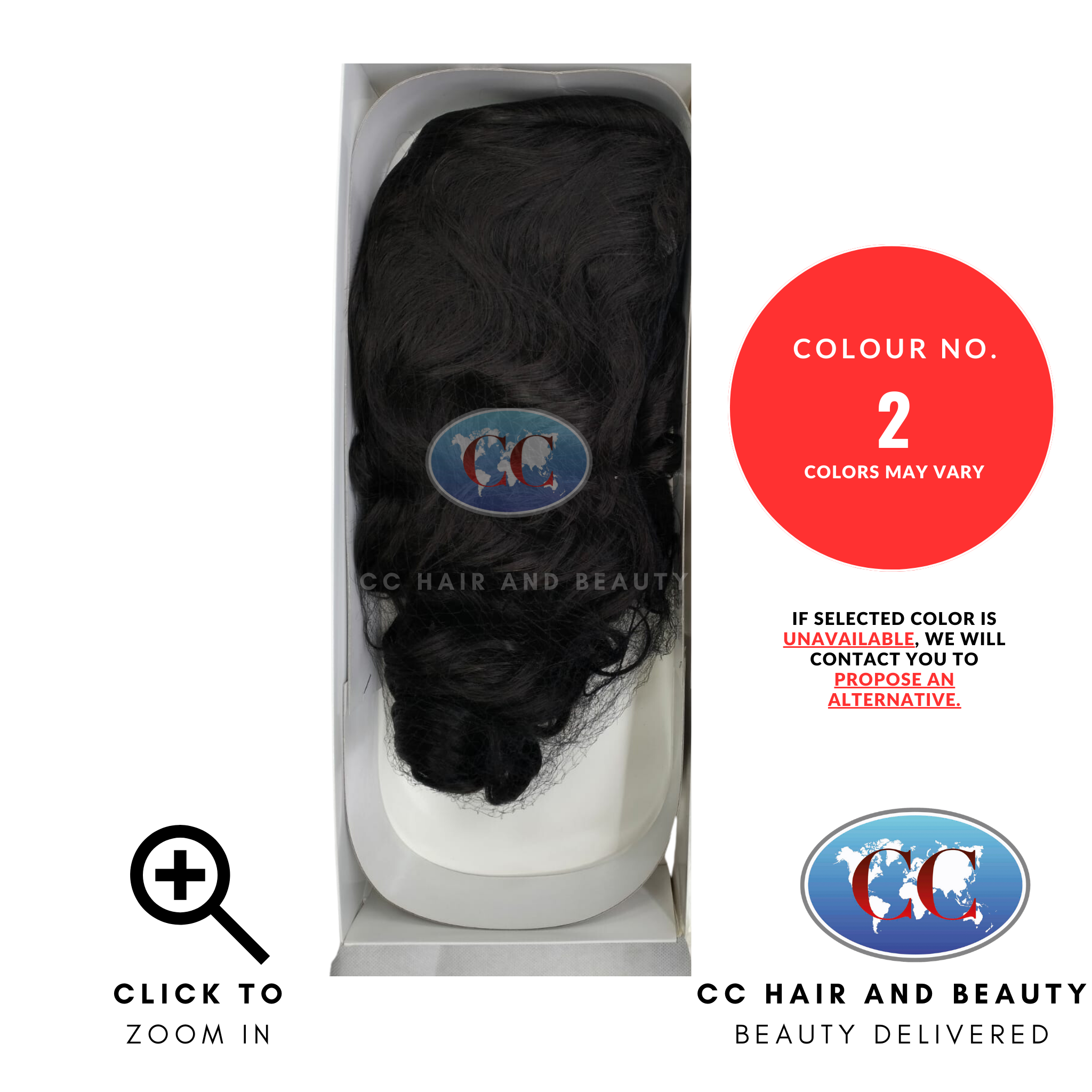Sleek Human Hair Wig Fashion - Josephine Wig-Colour 2