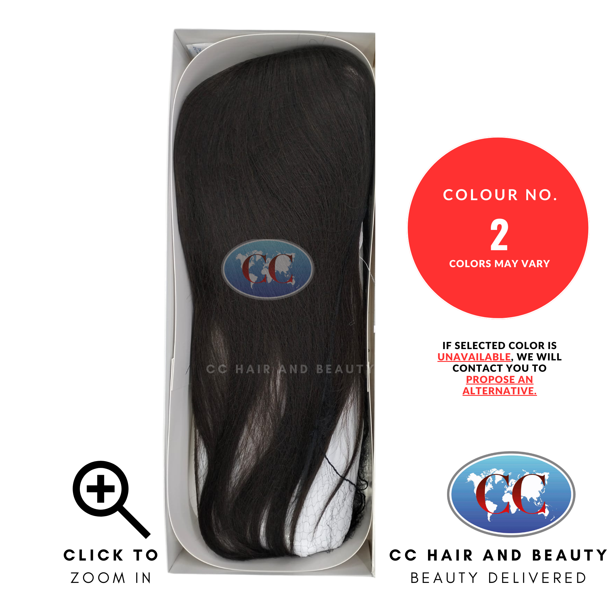 Sleek Human Hair Wig Fashion - Superb Wig-Colour 2