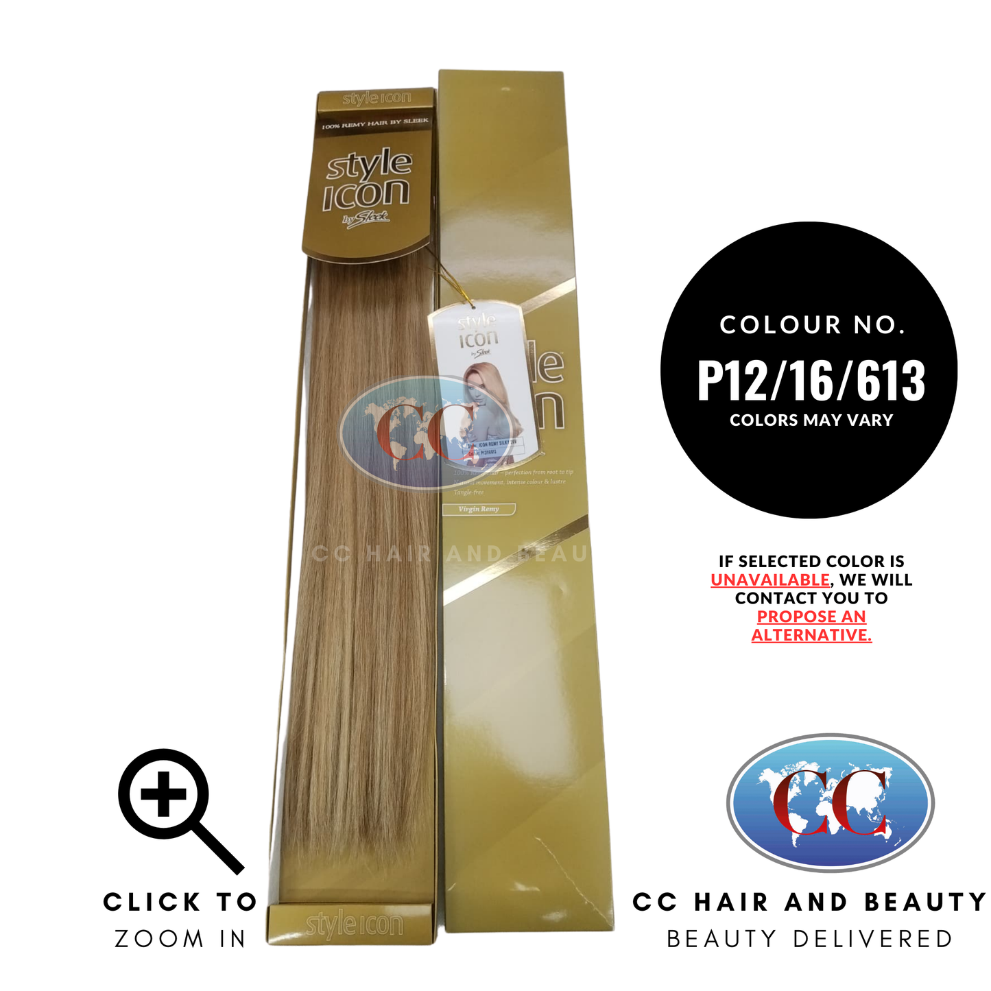 Style Icon By Sleek 100% Virgin Remy Hair Silky