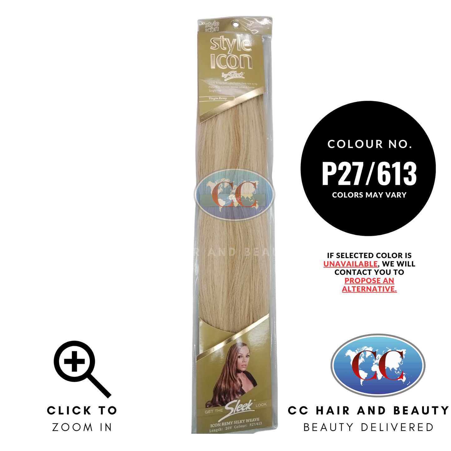 Style Icon By Sleek 100% Virgin Remy Hair Silky