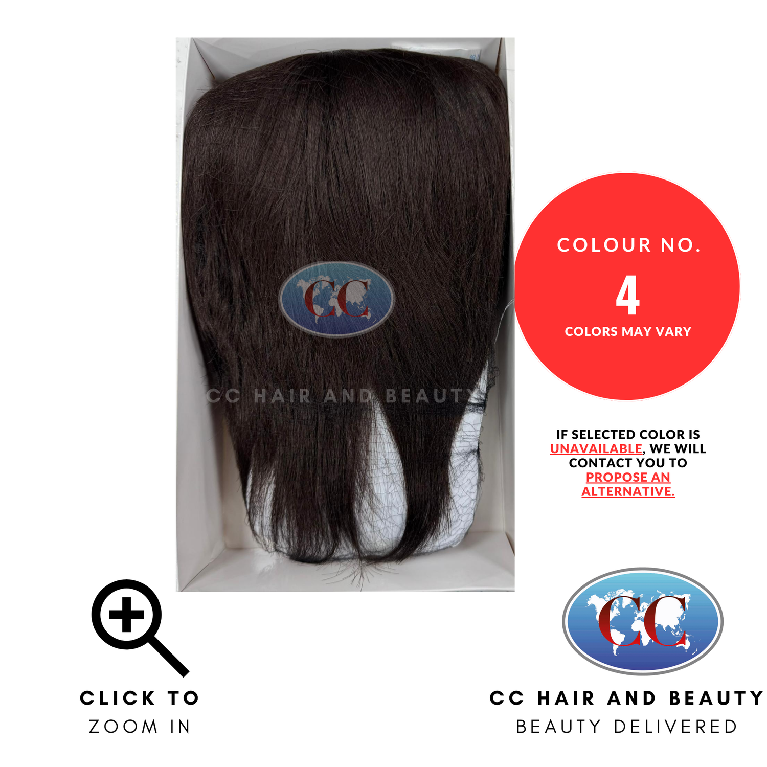 Sleek Synthetic Hair Wig Fashion - Nia-Colour 4