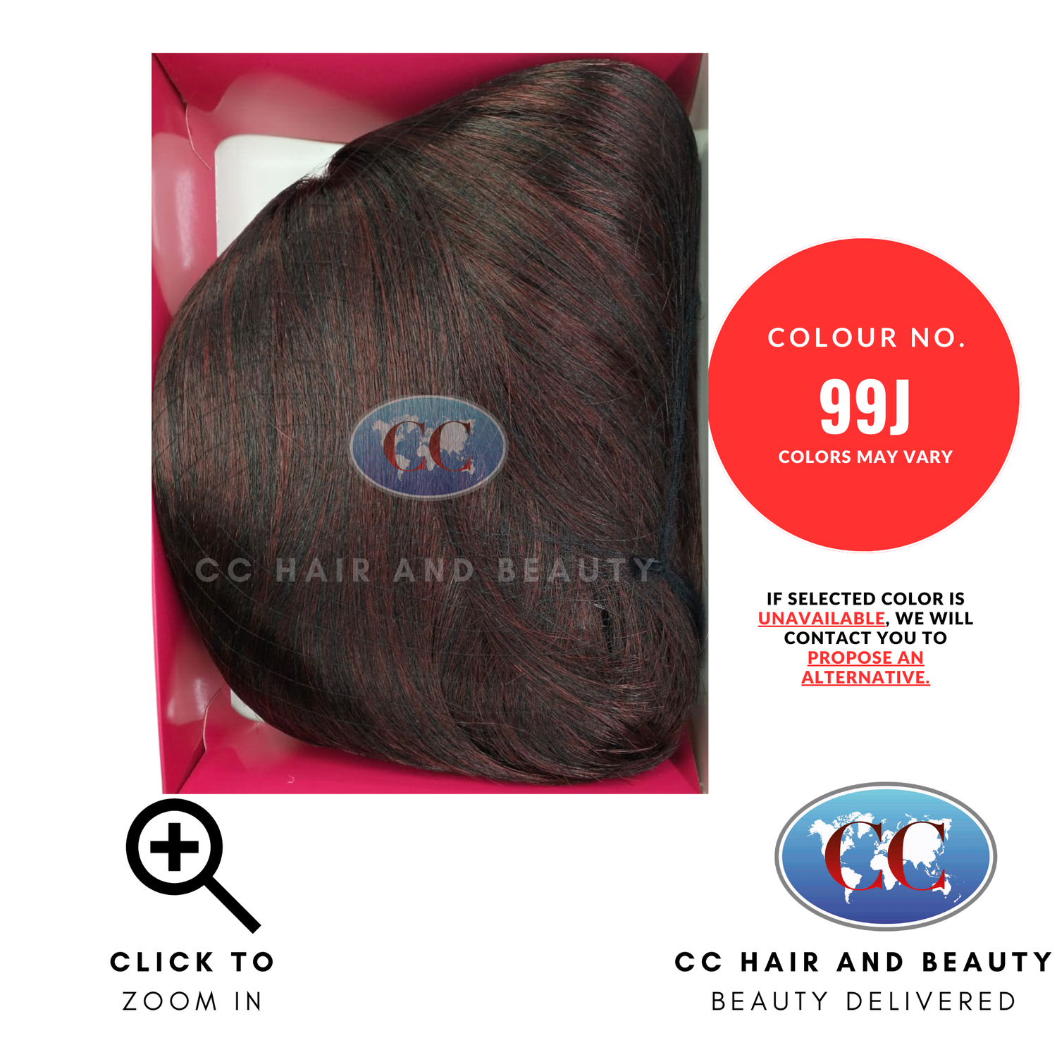 Sleek Synthetic Hair Wig Fashion - Vogue-Colour 99J