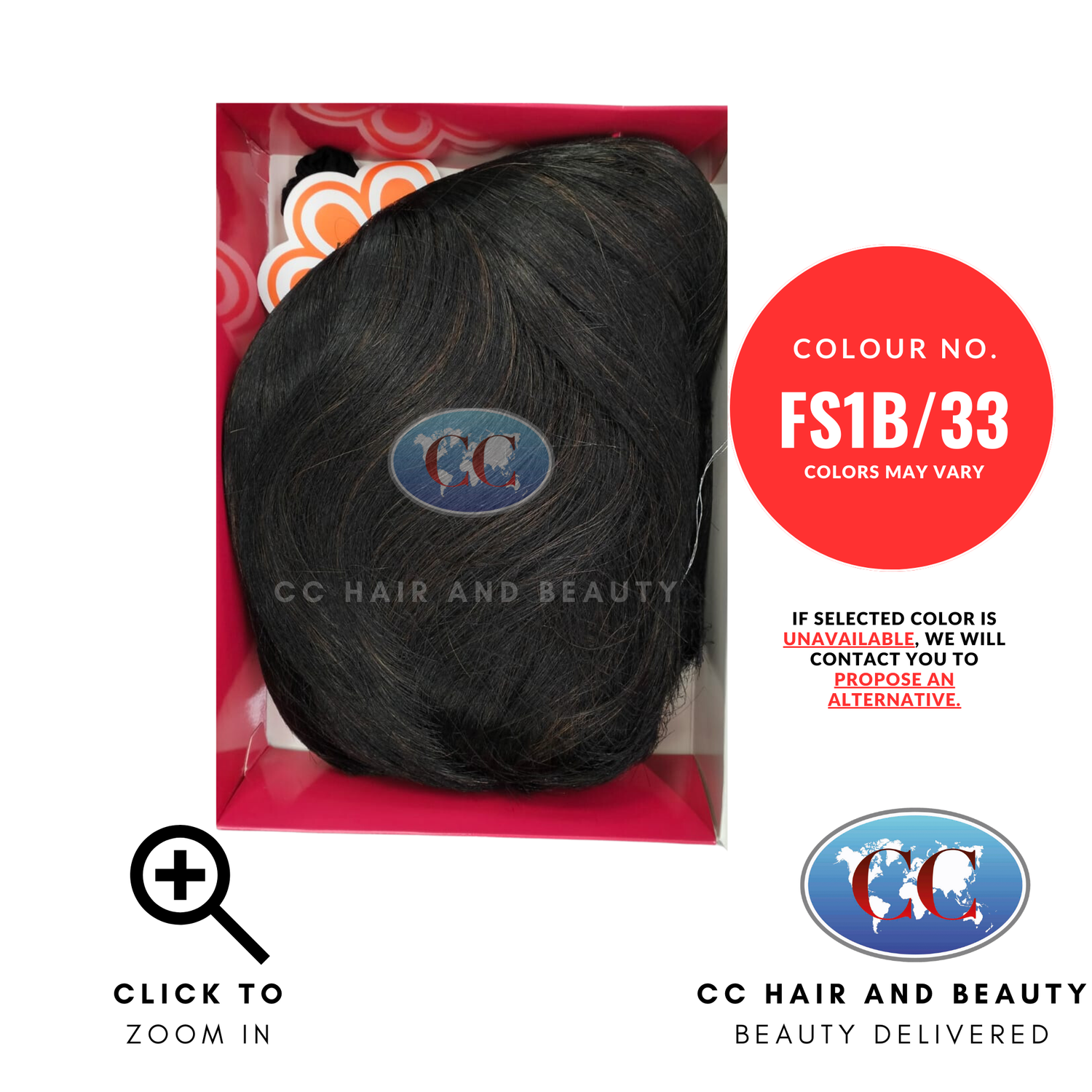 Sleek Synthetic Hair Wig Fashion - Vogue-Colour FS1B/33