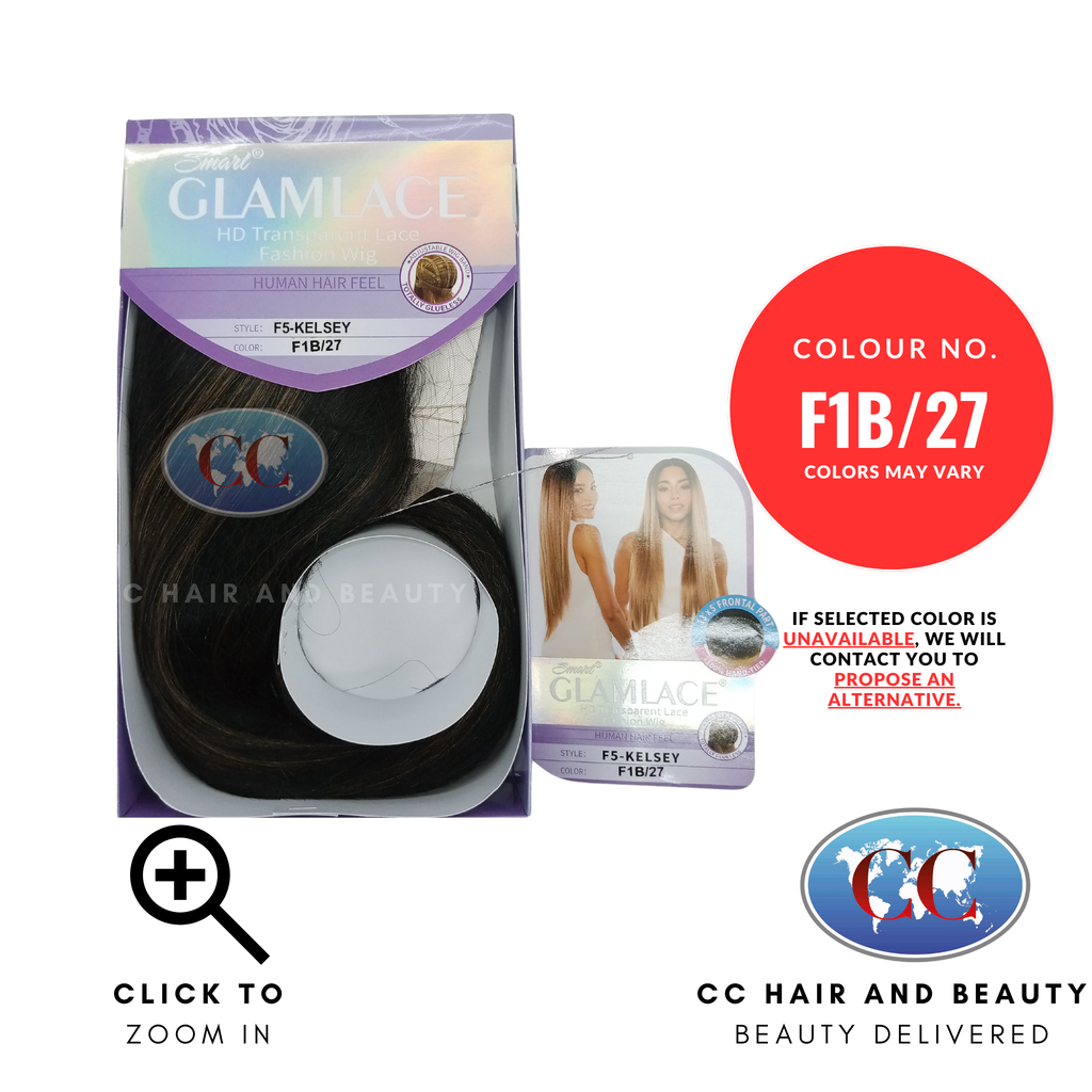 Smart Glamlace HD Transparent 13x5 Lace Fashion Wig Kelsey-colour F1B/27