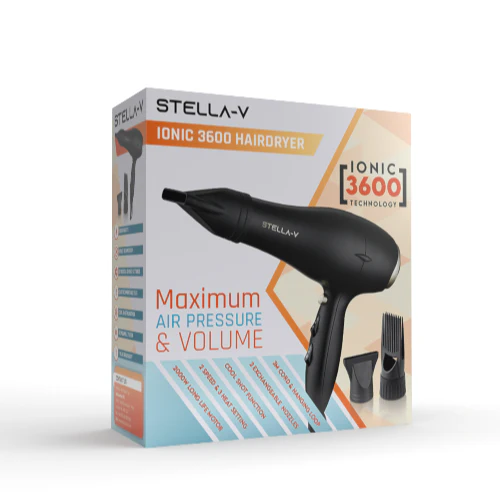 Stella V Ionic 3600 hairdryer