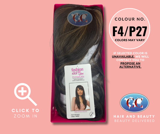 Sleek Synthetic Hair Wig Fashion - Beyonce-Colour F4/P27