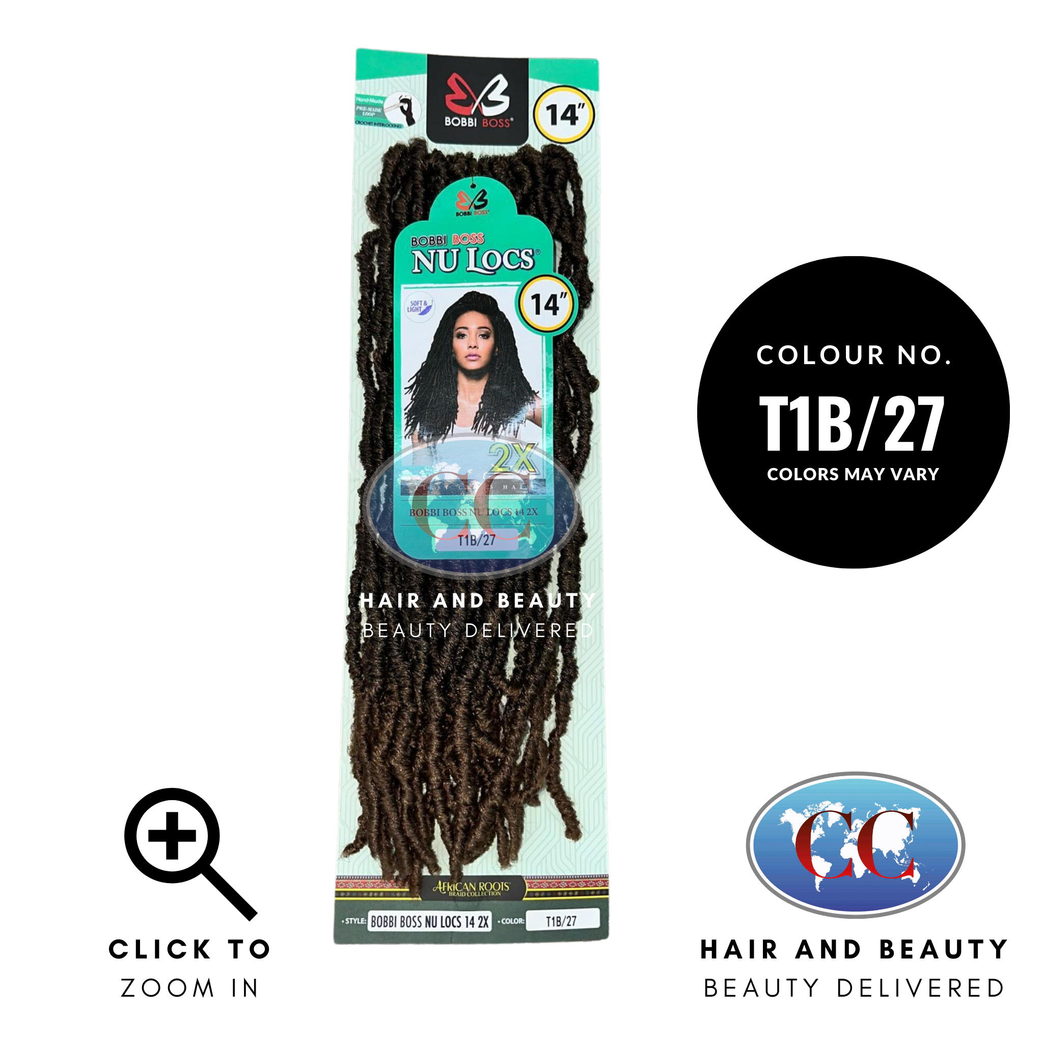 Bobbi Boss Crochet Braid - 2X Nu Locs 14"