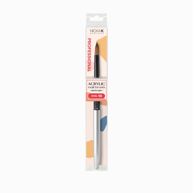 Nicka K Professional Acrylic Nail Brush With Cap